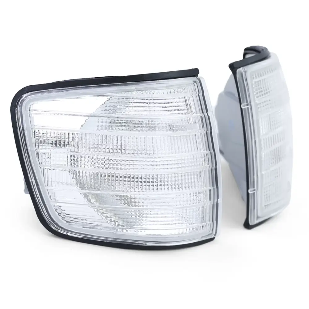 Indicatori Bianchi Anteriori per Mercedes Sec W126 Coupe 80-91