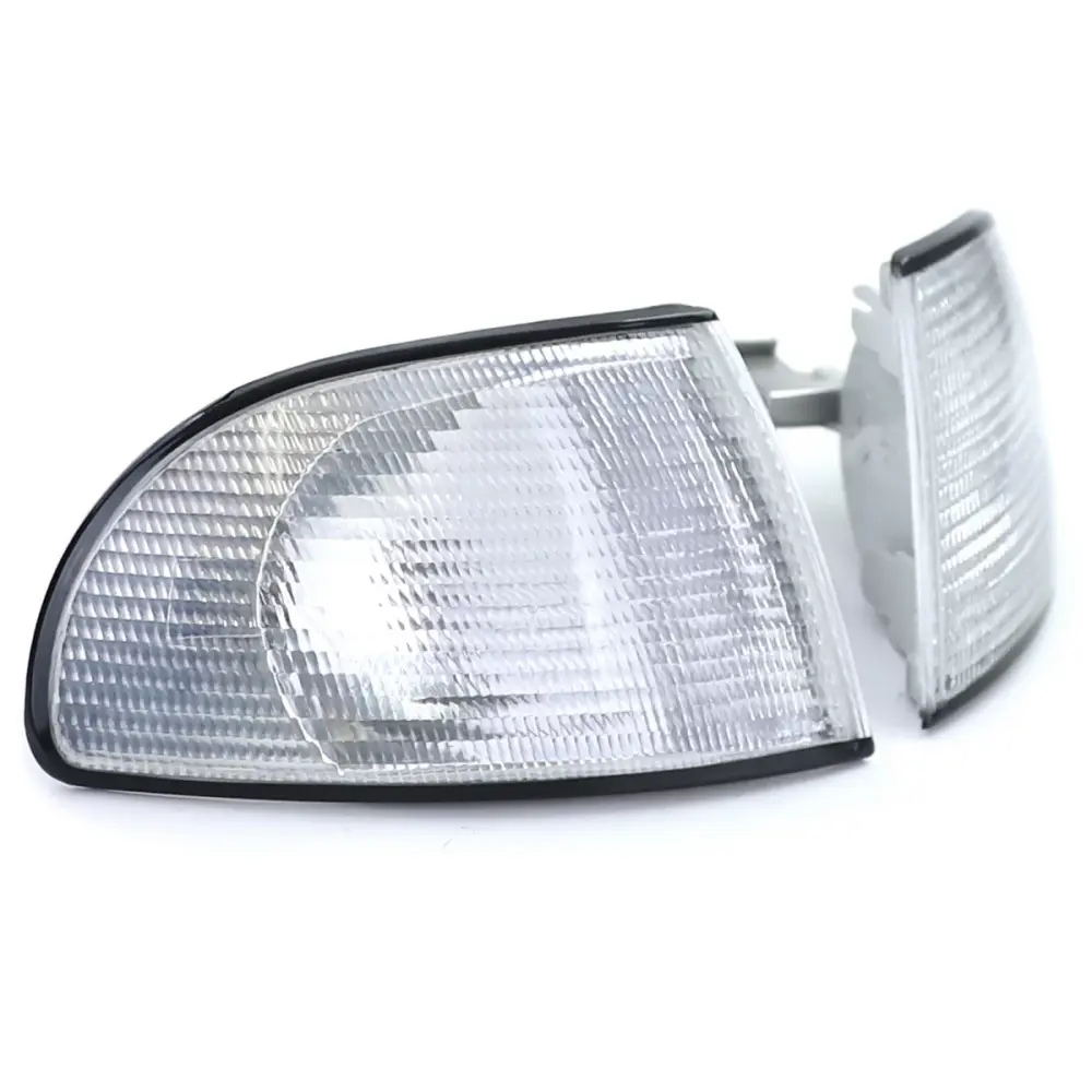 Indicatori Bianchi Coppia Anteriore Sinistro Destro per Audi A4 B5 94-01