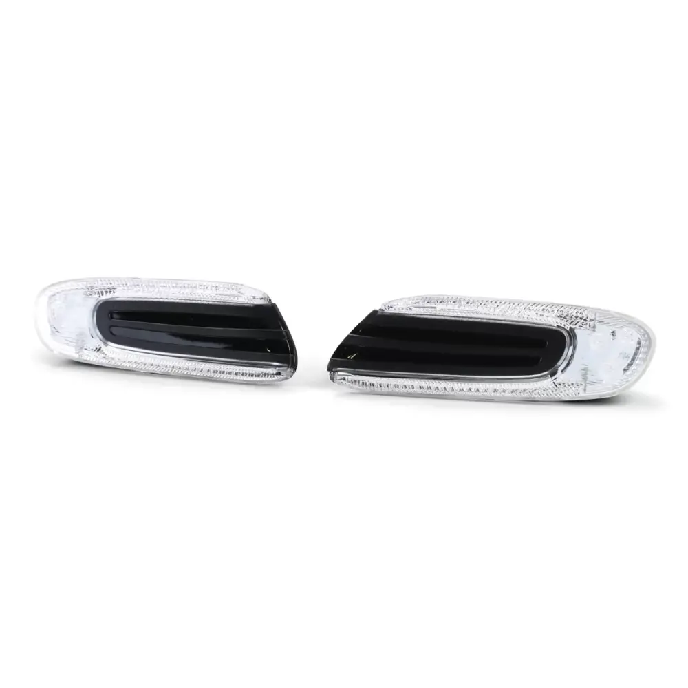 Indicatori Laterali LED con Cornice Nera per Mini One Cooper F55 F56 F57