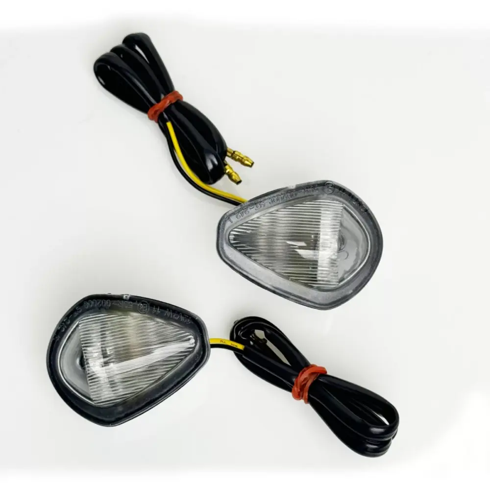 Indicatori LED Trasparenti Superficie per Honda CBF125 125r 250r E-mark