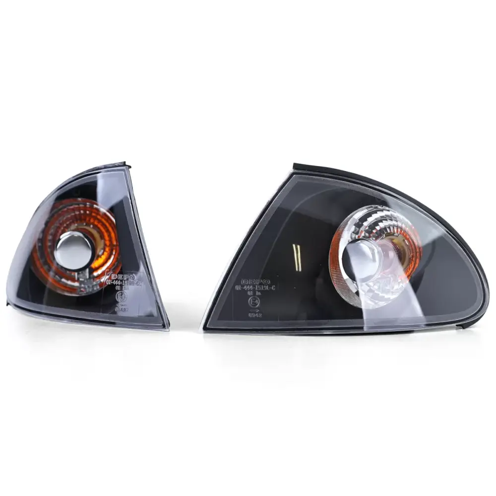Indicatori Vetro Trasparente Fumo Nero Anteriore BMW Serie 3 E46 98-01