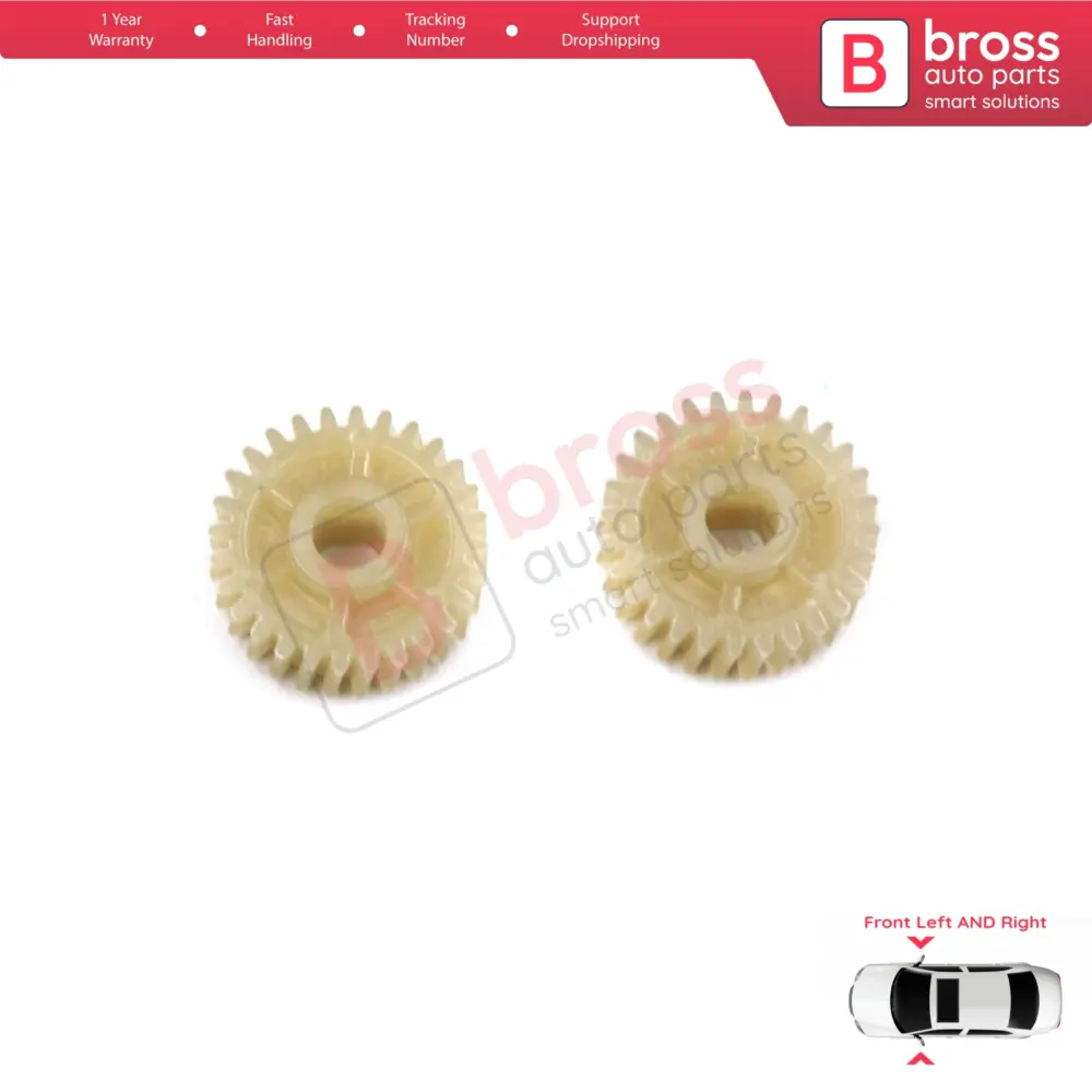 Ingranaggi Regolazione Specchietto Laterale 2 Pezzi per Honda Jazz Stepwgn MK2