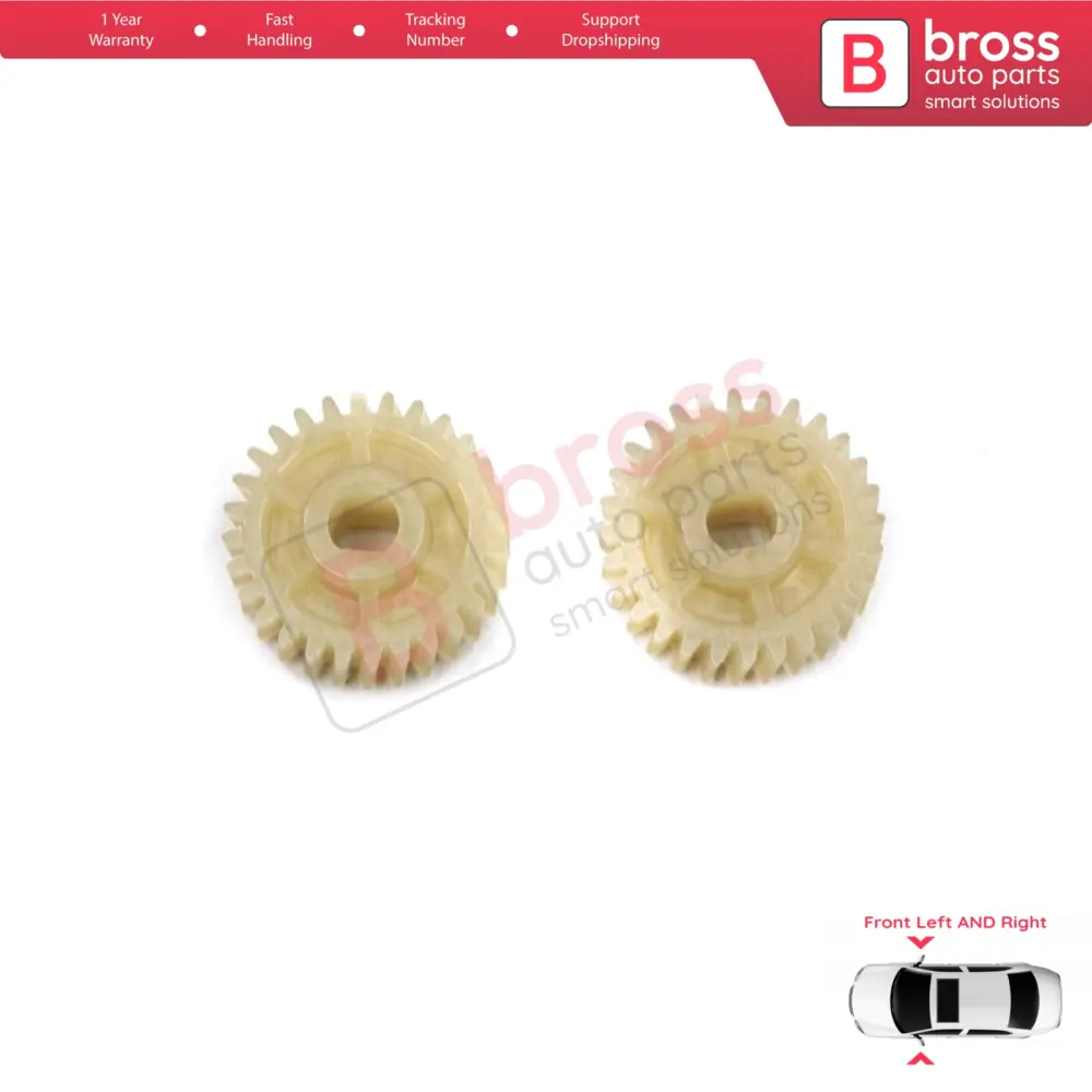 Ingranaggi Regolazione Specchietto Laterale 2 Pezzi per Honda Jazz Stepwgn MK2