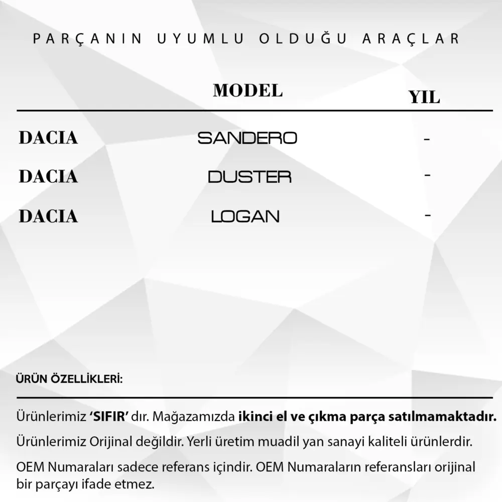 Ingranaggio EGR 50 Denti per Dacia Sandero, Logan, Duster