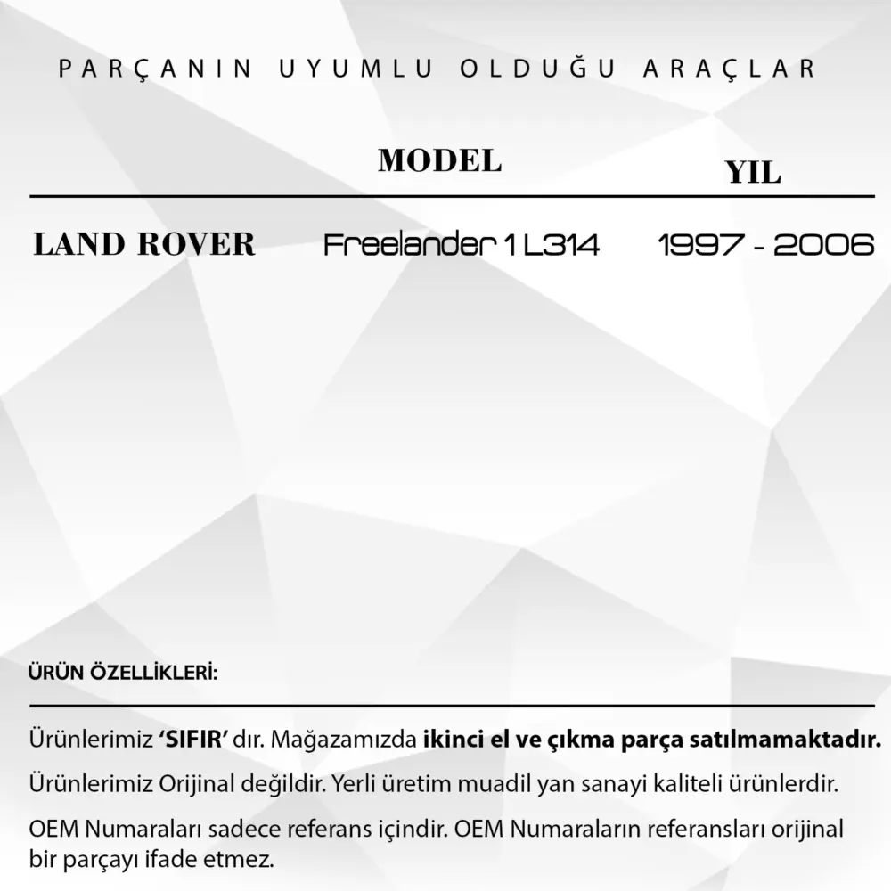 Ingranaggio Motore Tettuccio Apribile per Land Rover Freelander 1