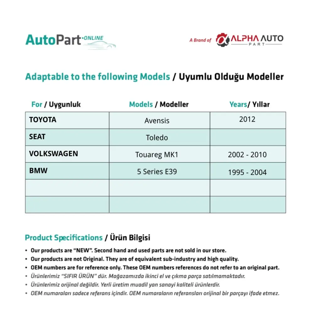 Ingranaggio Specchio per Seat Toledo (tutti gli Anni)
