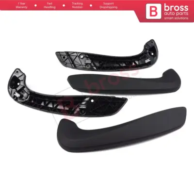 Inserto Maniglia Interna Anteriore Nero Sinistro Destro per Renault Megane MK3