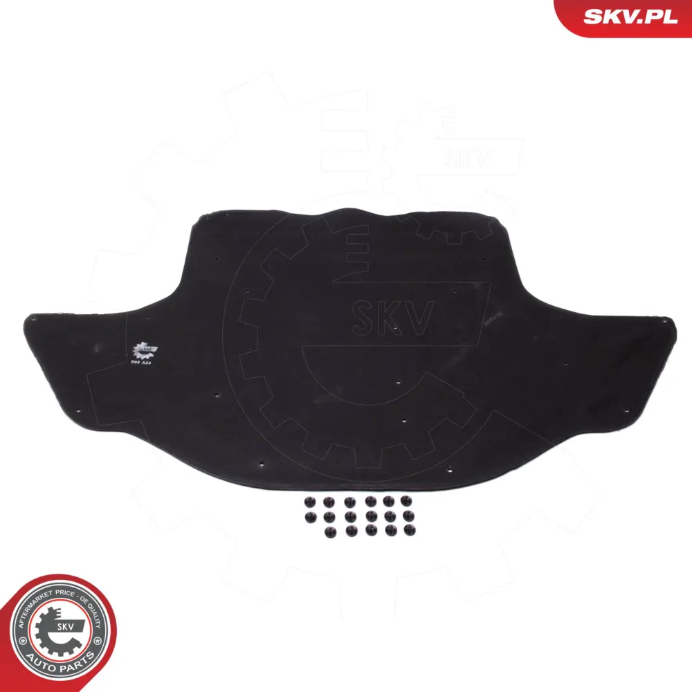 Insonorizzazione vano motore per Mercedes Classe E (W211) 2116820626