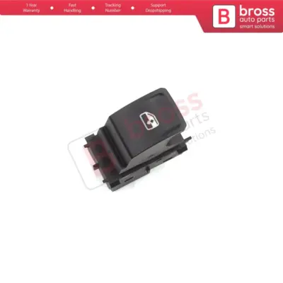 Interruttore Alzacristallo Anteriore Destro 4 Pin per VW Golf 7 Passat B8 Polo 6