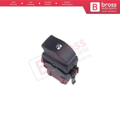 Interruttore Alzacristallo Anteriore Destro 6 Pin per Renault Master Trafic