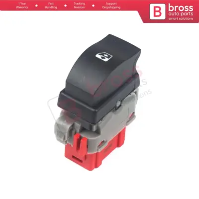 Interruttore Alzacristallo Anteriore Sinistro 6 Pin per Renault Master Trafic