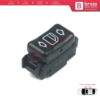 Interruttore Alzacristallo Centrale 5 Pin Destro per Mercedes W124 A124 C124