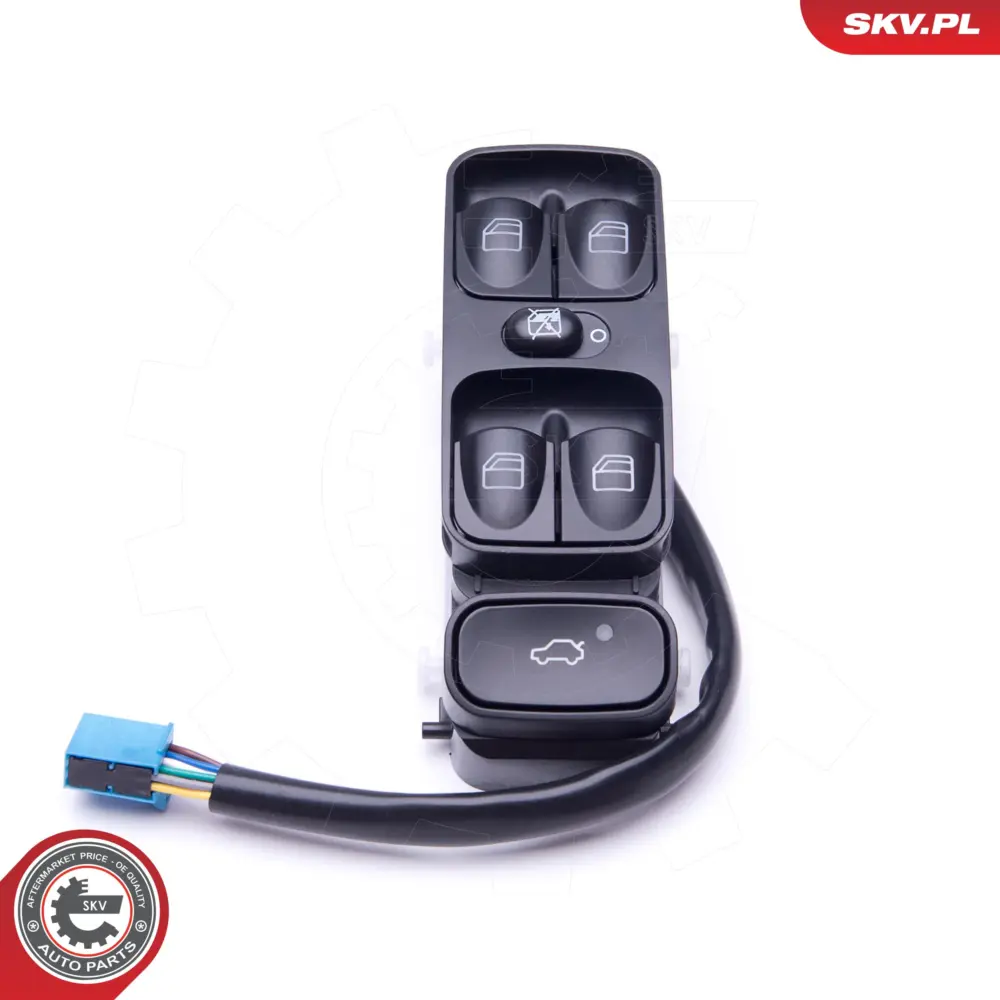 Interruttore, alzacristallo per Mercedes Classe C (W203) 2038200110