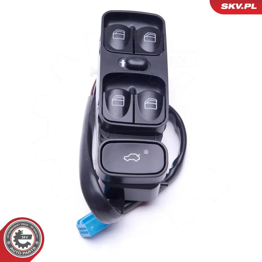 Interruttore, alzacristallo per Mercedes Classe C (W203) 2038200110