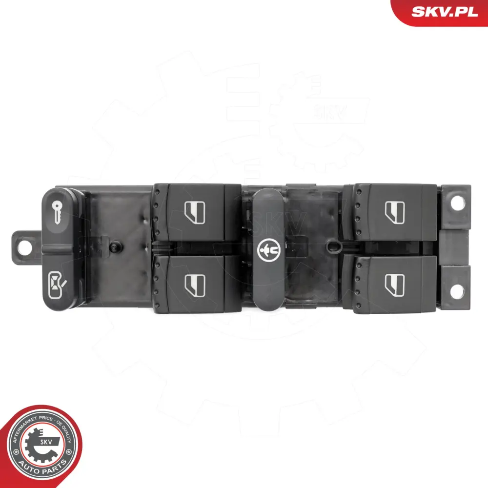 Interruttore, alzacristallo per VW Golf IV (1J1) Jetta III (1K2) 1GD 959 857B