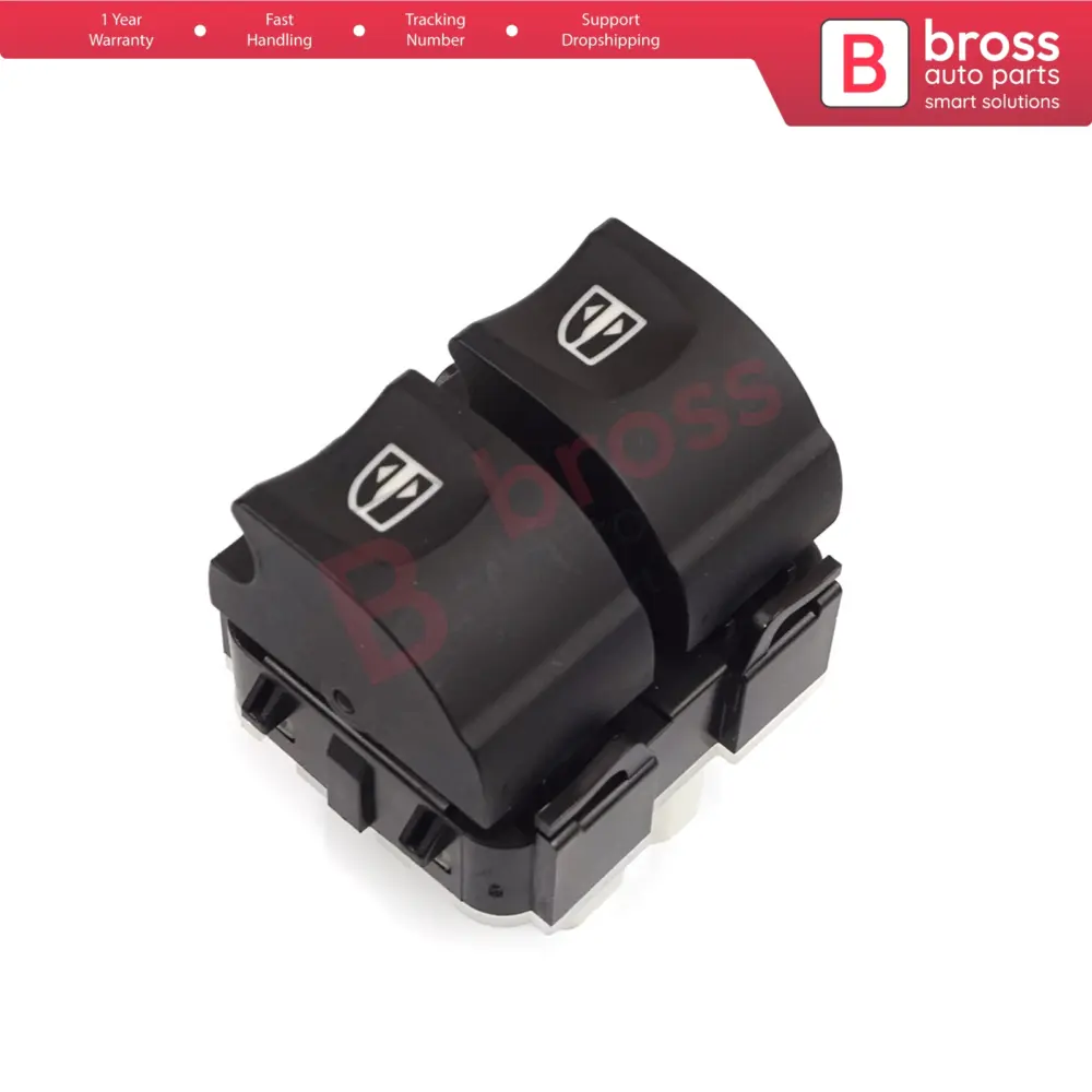 Interruttore Alzacristallo Porta Guida per Renault Captur Clio Trafic Lodgy