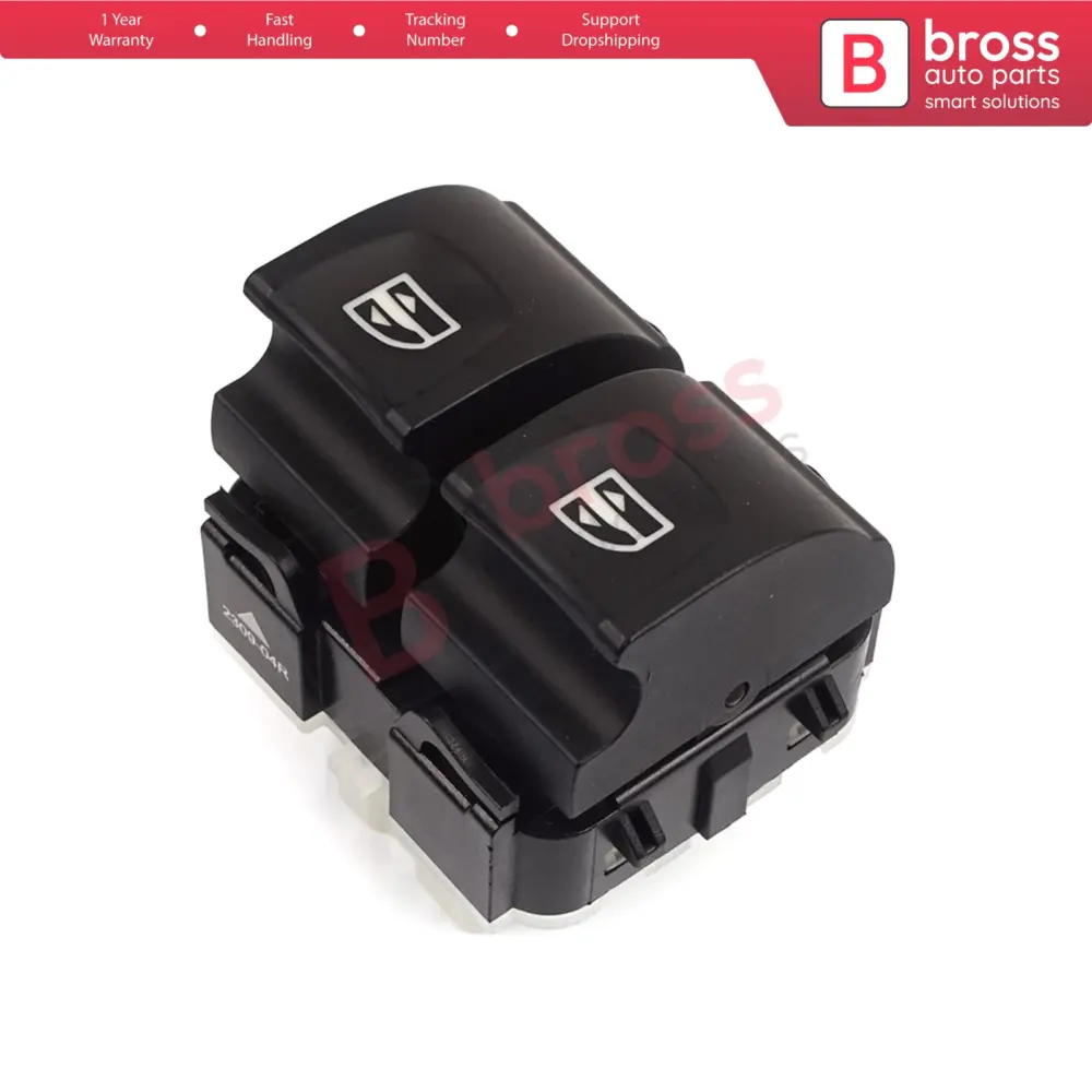 Interruttore Alzacristallo Porta Guida per Renault Captur Clio Trafic Lodgy