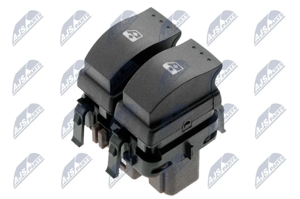 Interruttore Controllo Vetro 10 Pins Marrone per Renault Laguna Ii 2001- Megane