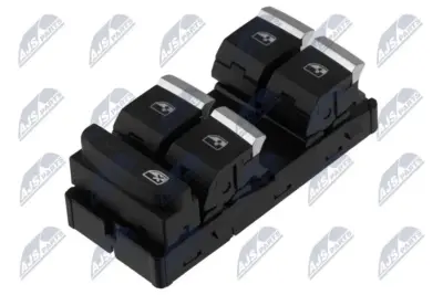 Interruttore Controllo Vetro Anteriore Cromato per Audi A4 2016- Q5 2017- RS4
