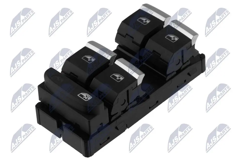 Interruttore Controllo Vetro Anteriore Cromato per Audi A4 2016- Q5 2017- RS4