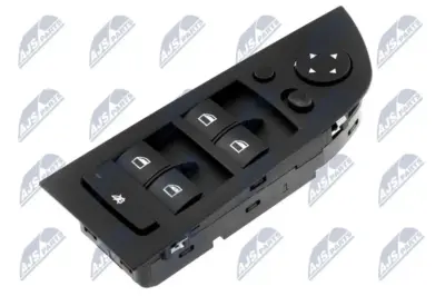 Interruttore Controllo Vetro Anteriore Nero per BMW 3 E90 E91 2005>