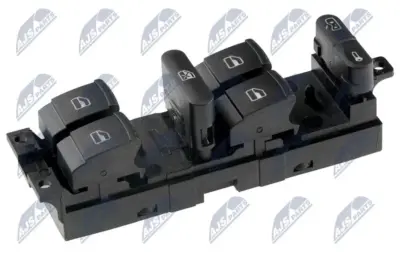 Interruttore Controllo Vetro Anteriore per Skoda Fabia I 1999-2008 Octavia