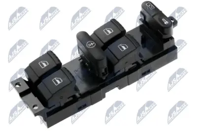 Interruttore Controllo Vetro Anteriore per Skoda Fabia I 1999-2008 Octavia