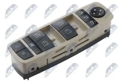 Interruttore Controllo Vetro Beige per Mercedes a W169 2004- B W245 2005