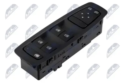 Interruttore Controllo Vetro con Cornice per Renault Megane Iv 2015- Scenic Iv