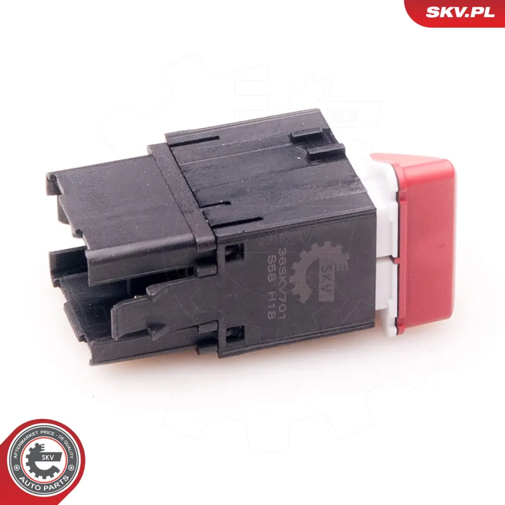Interruttore, Lampeggiatore d'emergenza per VW Golf V (1K1) 1K0953509A