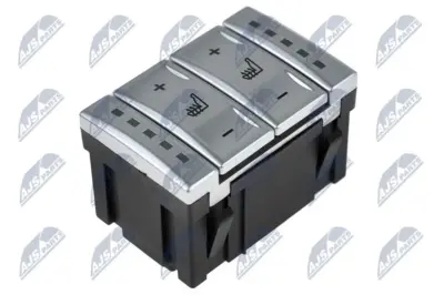 Interruttore Riscaldamento Sedile Argento per Ford S-max 2006- Galaxy 2006