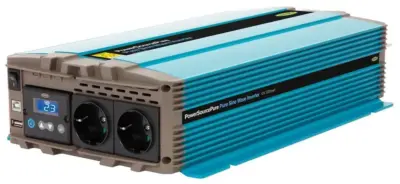 Inverter 24V 2000W convertitore corrente continua in alternata accessorio auto