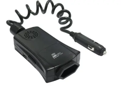 Inverter auto compatto 12V 120W convertitore tensione alimentatore portatile