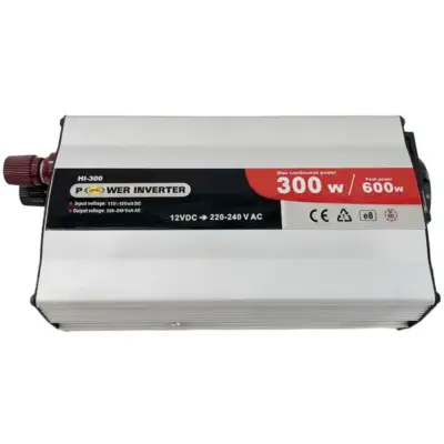 Inverter di Potenza 12v a 230v 300/600w Universale Auto
