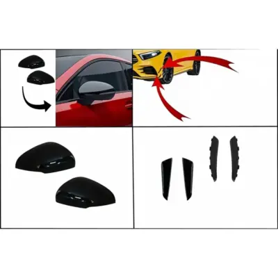 Kit Alette Paraurti Anteriore Laterali per Mercedes Classe A W177 V177 2018-2022