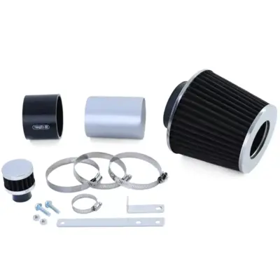 Kit Aspirazione Aria con Filtro Sportivo Nero per Audi Tt 8N 1.8 98-06