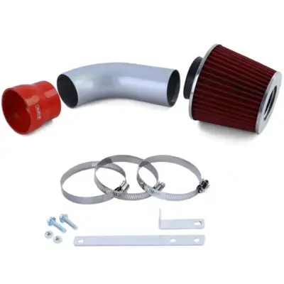 Kit Aspirazione Aria con Filtro Sportivo Rosso per Mercedes Clk C208 ml W163 320