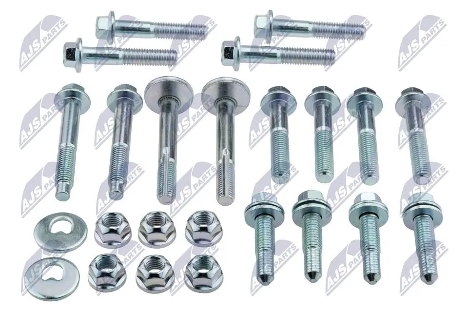 Kit Bullone Vite Braccio Oscillante Supporto Corpo Assiale Gomma Sospensione