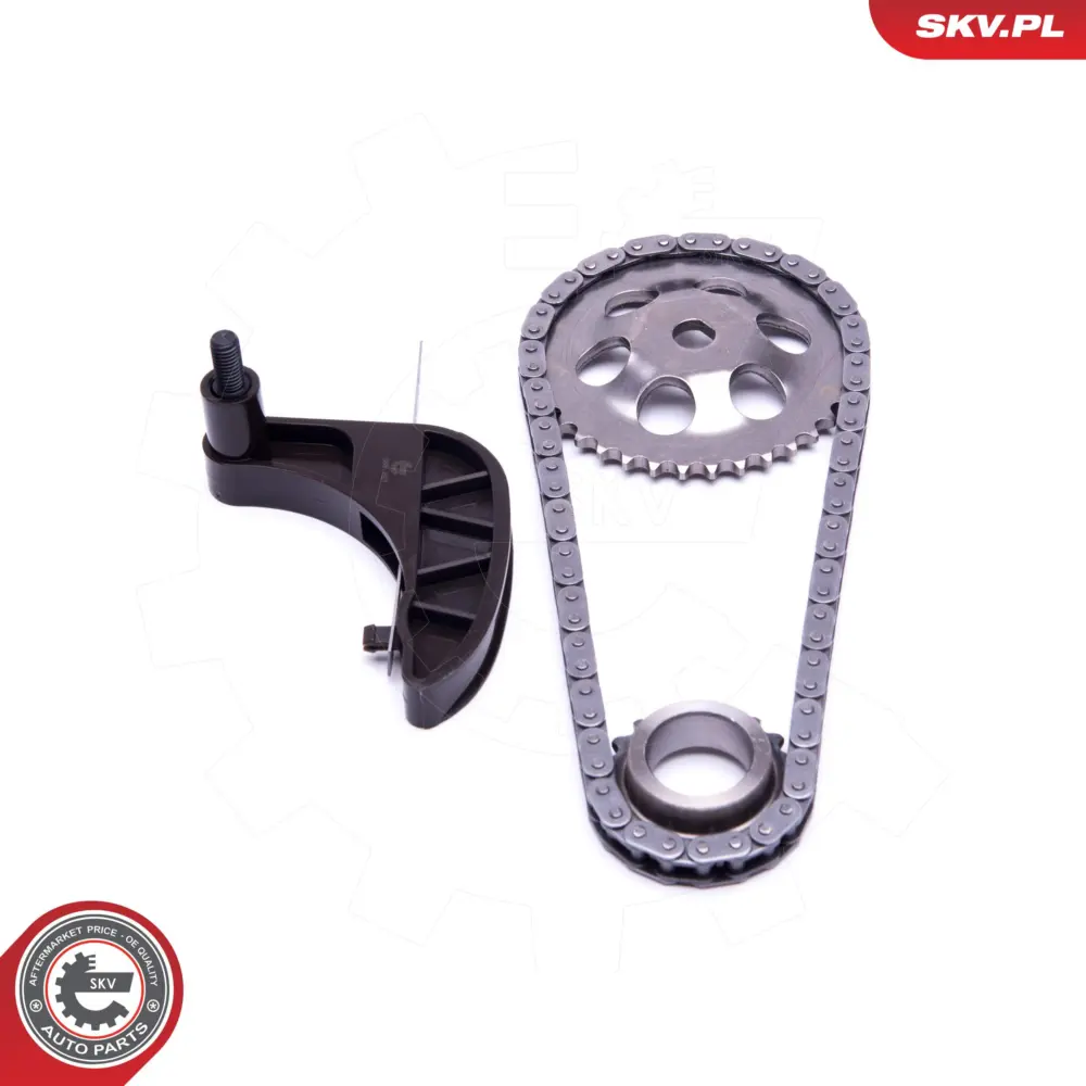 Kit catene, Azionamento pompa per Skoda Fabia I (6Y2) Fabia II (542) 03E105209L