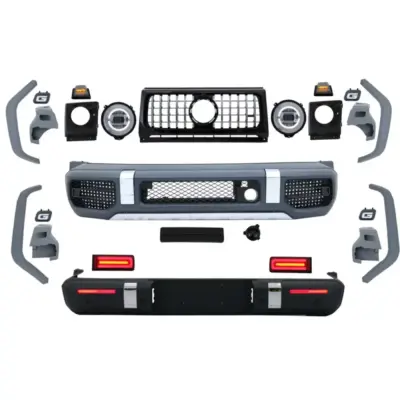Kit Completo Paraurti Sportivi per Mercedes Classe G W463 2008-2017 Xenon