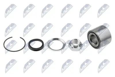 Kit Cuscinetto Ruota Posteriore con Manicotto per Citroen C2 C3 02