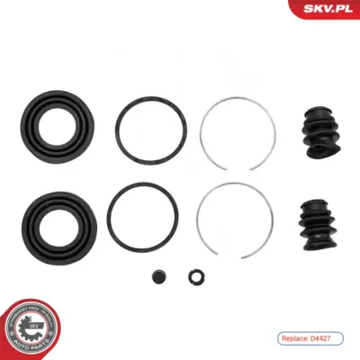 Kit di riparazione della pinza del freno per Mitsubishi Space Wagon Galant VII