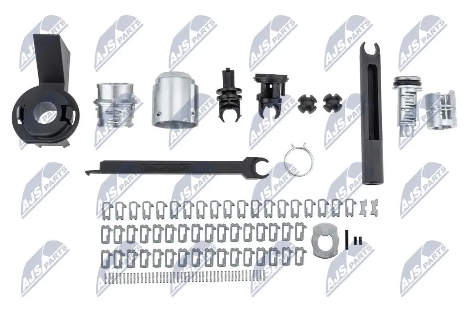 Kit di Riparazione Sblocco Cofano Completo per Ford Focus Ii 2004-2011