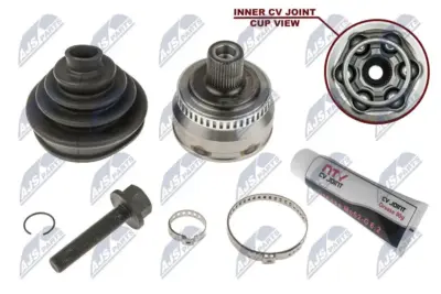 Kit Giunti Semiasse Esterno Anteriore ABS 45 Denti per Audi A4 1.6 1.8t 2.0