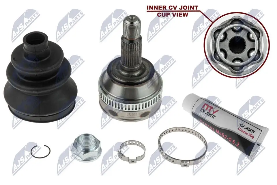 Kit Giunti Semiasse Esterno Anteriore Posteriore per Land Rover Freelander MK1