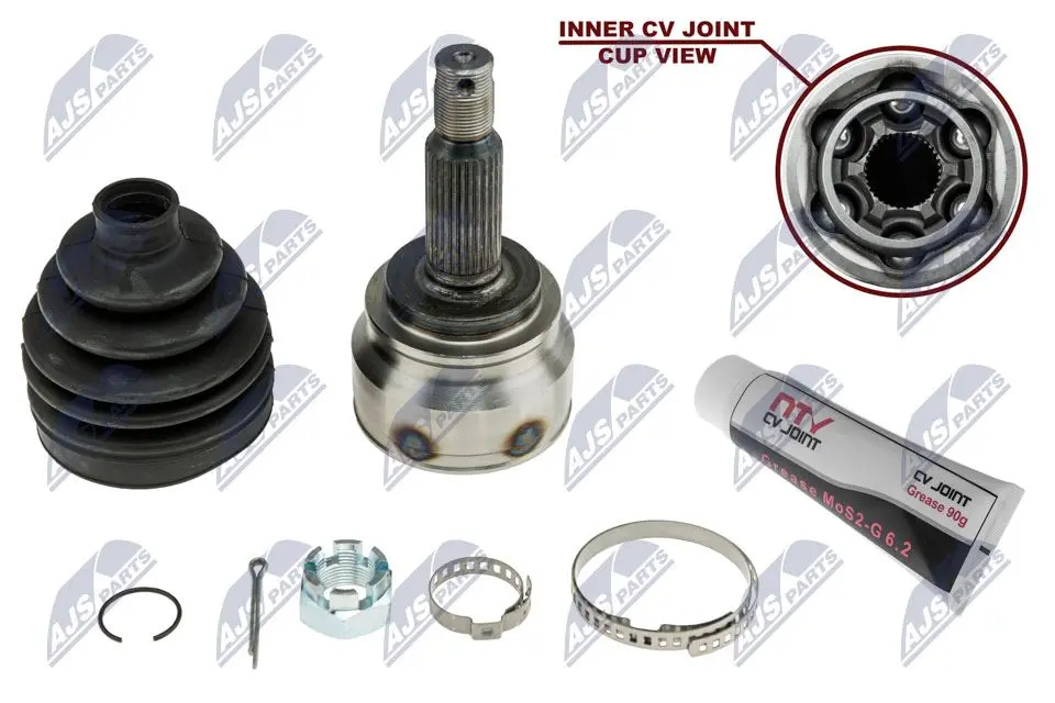 Kit Giunti Semiasse Esterno per Mitsubishi Outlander Cw 06-, Asx 10- Citroen