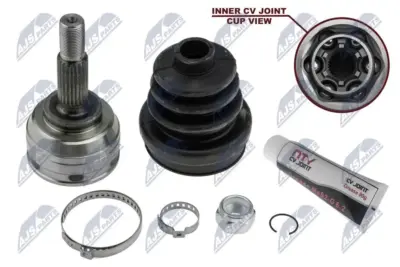Kit Giunti Semiasse Esterno per Renault Clio Iii 1.4 1.5 DCI 05- Modus 1.4 1.5