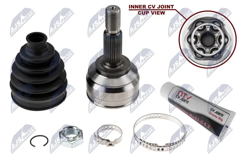 Kit Giunti Semiasse Esterno per Renault Clio Iv 1.2 12- Dacia Logan Ii 12
