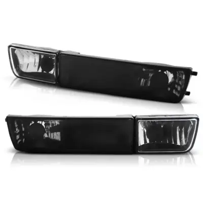 Kit Indicatori Tuning Anteriore Sinistro e Destro Base Nera per VW Golf 3