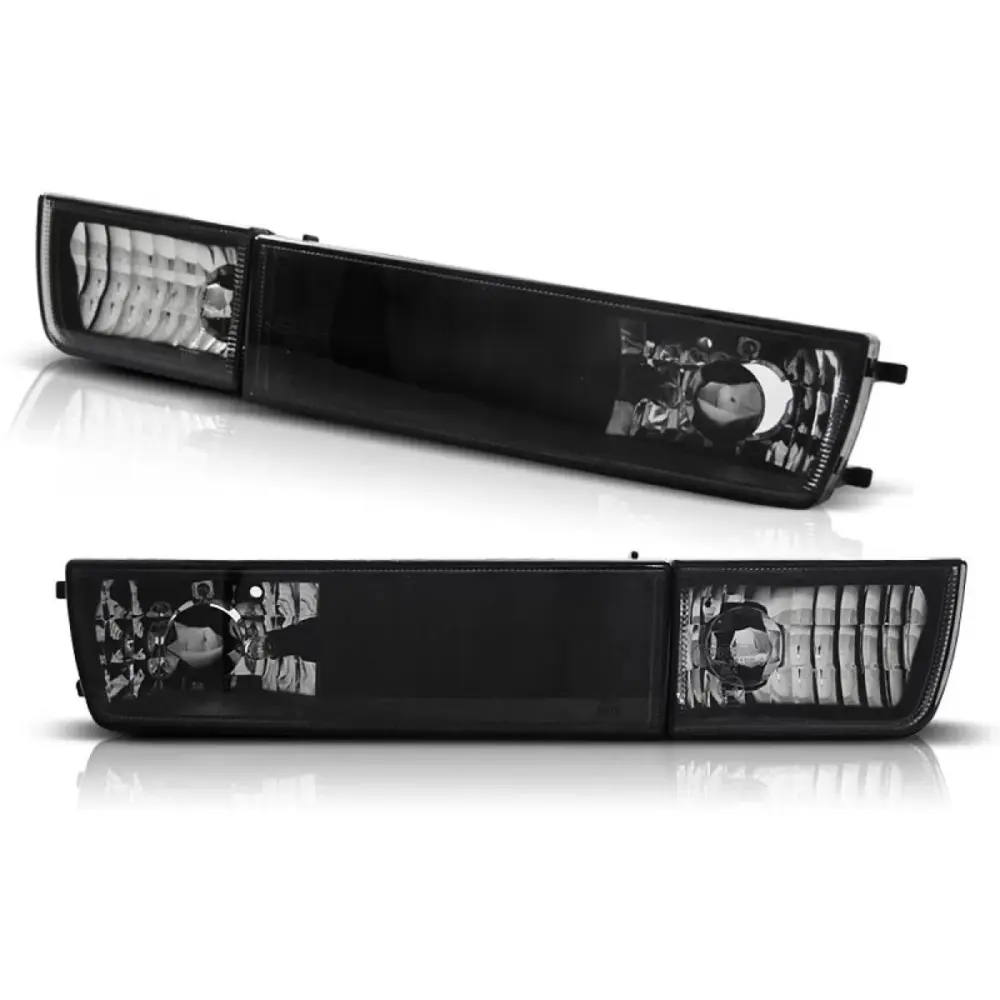 Kit Indicatori Tuning Anteriore Sinistro e Destro Base Nera per VW Golf Iii